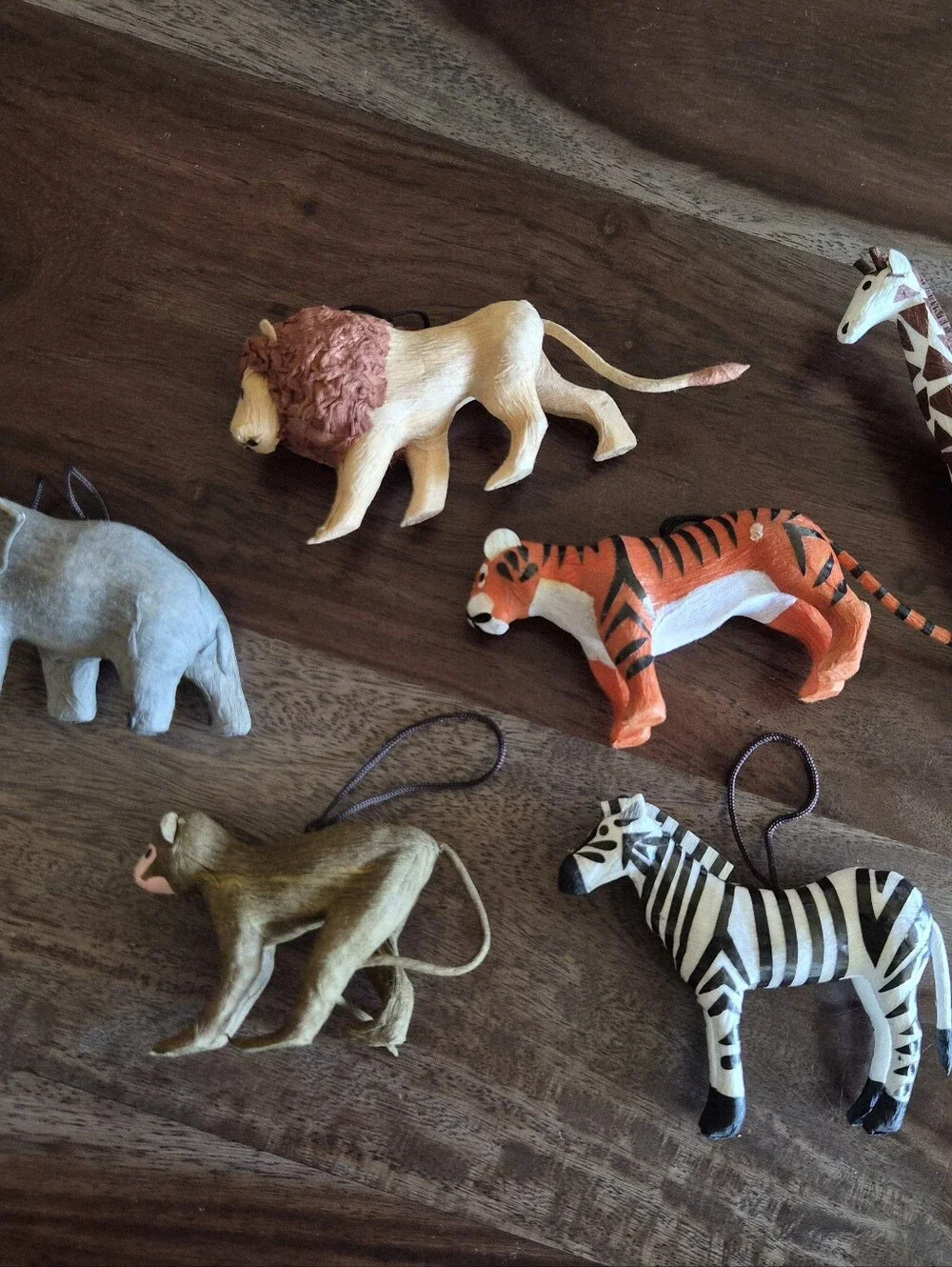 Safari Ornaments Or Home Decor Accents